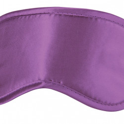 Фиолетовая плотная маска для сна и любовных игр